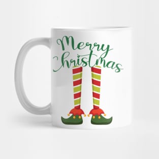 Merry Christmas Elf Mug